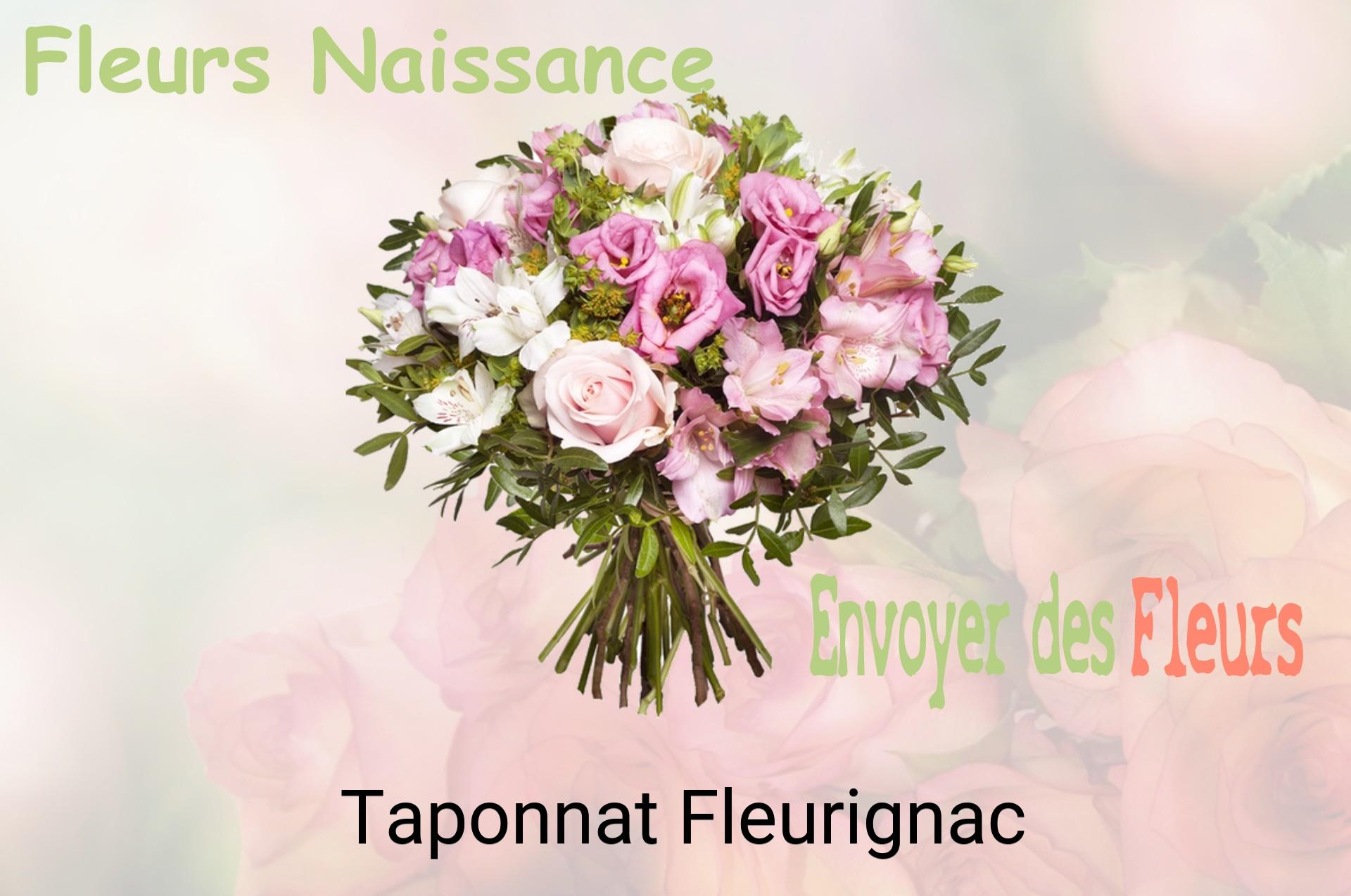 Bouquet de fleurs de naissance livré à Taponnat-Fleurignac